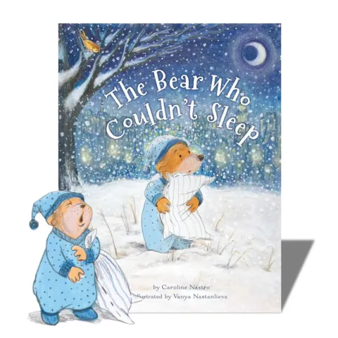 image of the book cover the bear who couldn't sleep