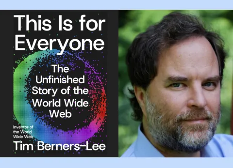 book cover and photo of Peter Kaufman