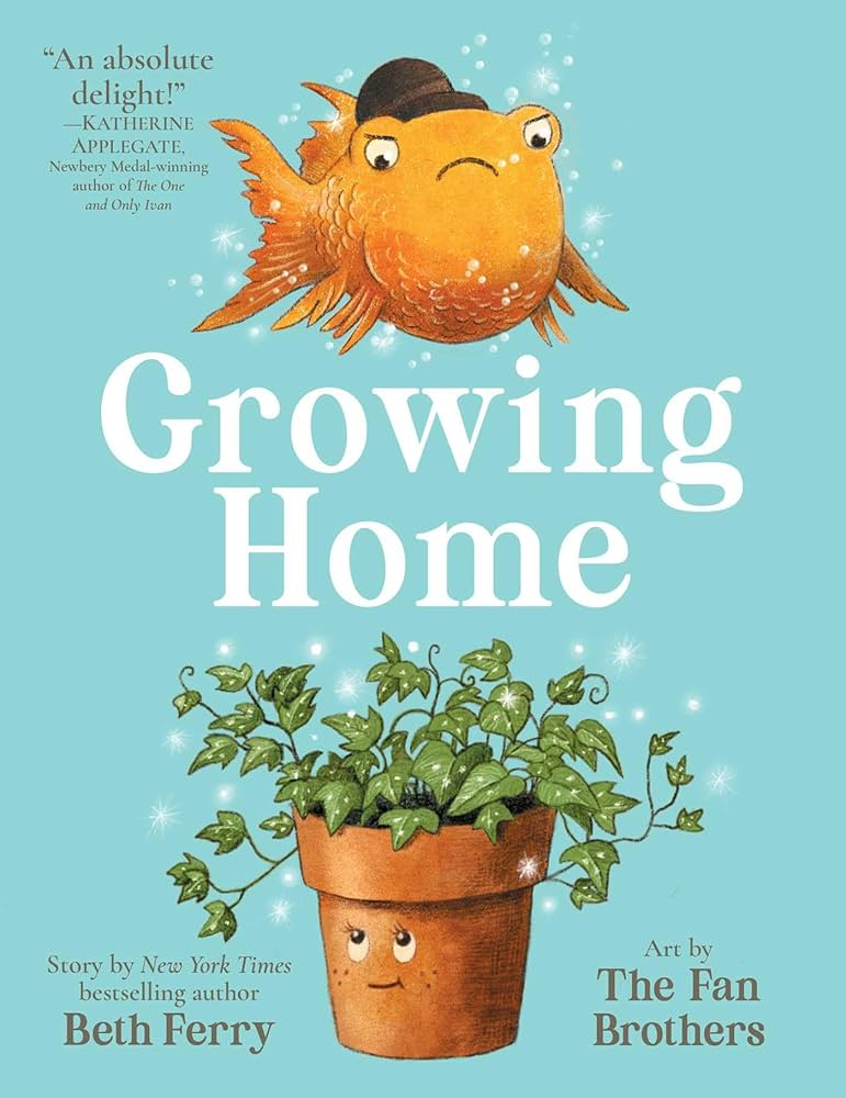 book cover of the book: growing home.