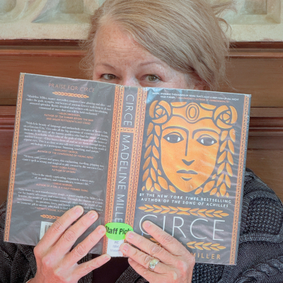 Karin Goodell with Circe book